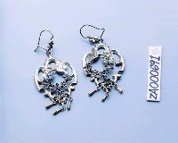 藏品(銀質耳環)的圖片